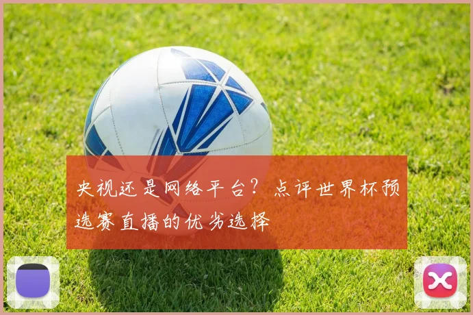 央视还是网络平台?点评世界杯预选赛直播的优劣选择