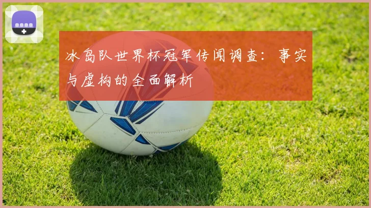 冰岛队世界杯冠军传闻调查：事实与虚构的全面解析